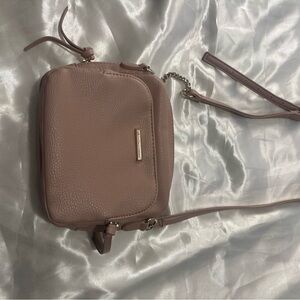 New York and Company Blush Pink Crossbody Bag